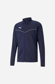 Puma Rise Trg Poly 65739206 Lacivert Erkek Fermuarlı Swaetshirt - 1