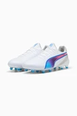 Puma King Ultimate Elite FG/AG 107809-02 Beyaz Futbol Kramponu - 3