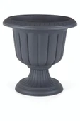 0,5 Litre Nergis Saksı Ayaklı Plastik Çiçek Saksısı - 3