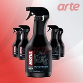 Motul M1 + M2 + E2 Motosiklet Bakım Seti | Kask Temizleyici, Kask İç Temizleyici ve Temizlik Köpüğü | 3’lü Set | - 2