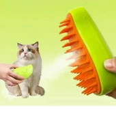 Buharlı Kedi & Köpek Yıkama Fırçası Tarağı Yumuşak Silikon - 1