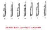 Bistüri Ucu No 11 - Neşter - 100 Adet - 1