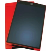 T12 Kırmızı Writing Tablet Lcd 12 Inç Dijital Kalemli Çizim Yazı Tahtası - 2