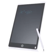 T12 Beyaz Writing Tablet Lcd 12 Inç Dijital Kalemli Çizim Yazı Tahtası - 1