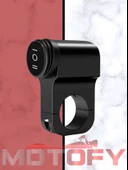 GİDON BAĞLANTILI ÇİFT FONKSİYONLU MOTOSİKLET AÇ KAPA BUTONU thumbnail 1