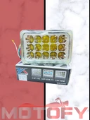 CG KUBA ÇİTA AGK FALCON MODİFİYE LED FAR ATOMU 15 LEDLİ thumbnail 1