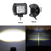 PANZER 30W BAR TİPİ MOTOSİKLET - OFF ROAD LED SİS FARI TAKIMI thumbnail 2