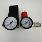 Kompresör Basınç Şalteri Seti 25Lt - 50Lt A Tipi - 8