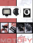 PANTHER 72W OFF ROAD MOTOSİKLET SİS FARI TAKIMI thumbnail 2