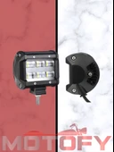 PANZER 30W BAR TİPİ MOTOSİKLET - OFF ROAD LED SİS FARI TAKIMI thumbnail 3