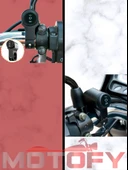 GİDON BAĞLANTILI ÇİFT FONKSİYONLU MOTOSİKLET AÇ KAPA BUTONU thumbnail 3