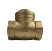 1" SARI YATAY ÇALPARALI ÇEKVALF CV 003 - 1