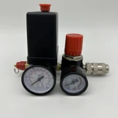 Kompresör Basınç Şalteri Seti 25Lt - 50Lt A Tipi - 5