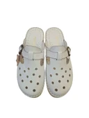 Esem 825-1 Hakiki Deri Kadın Sabo Terlik thumbnail 4