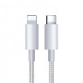 Joyroom S-2024M5 Şarj ve PD Data Kablosu Örgülü Type-C to Lightning - 1