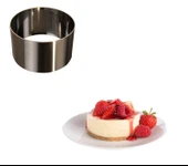 Parfe Kalıbı / Yuvarlak Tekli Küçük Pasta Kalıbı 9 cm thumbnail 1