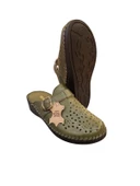 Esem 825 Hakiki Deri Kadın Sabo Terlik thumbnail 6