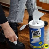 Power Wipes Ayakkabılar İçin Güçlü Islak Havlu 100 Adet - 2