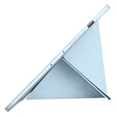 Samsung Galaxy Tab S9 Plus X810 12.4 İnç Katlanabilir Kalemlikli Standlı Akıllı Kılıf  Mavi thumbnail 5