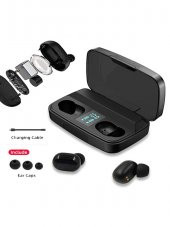 Kablosuz V5 Bluetooth Kulaklık Şarj Göstergeli FavorBuds A10s - 1
