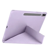 Samsung Galaxy Tab S9 Fe Plus X610 12.4 İnç Katlanabilir Kalemlikli Standlı Akıllı Kılıf  Lila - 2