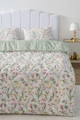 Rivaİstanbul Botanical Çift Kişilik Çift Taraflı Papatyalı Kapitone Yorgan 200x215 cm thumbnail 2