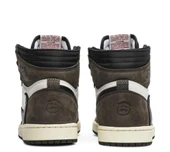 Nike Travis Scott x Air Jordan 1 Retro High OG 'Mocha' Spor Ayakkabı thumbnail 4