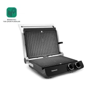 Homend Grilliant 1342H 3 in 1 Inox Gövde Çift Taraflı XL Döküm Plaka Tost ve Izgara Makinesi thumbnail 5