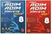 NEWTON 8. SINIF ADIM ADIM ZİRVEYE MATEMATİK+TÜRKÇE (2 KİTAP) - 1