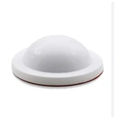 Silikon Kapı Stoperi beyaz 4 Adet Tamponu Kendinden Yapışkanlı Beyaz Kapı Kolu Stopu thumbnail 2