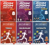 NEWTON 8. SINIF ADIM ADIM ZİRVEYE TÜRKÇE+FEN +MATEMATİK+KONDİSYON TÜRKÇE+FEN B.+MATEMATİK (6 KİTAP) - 1