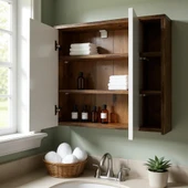 İKİ KAPAKLI BANYO DOLABI - 4