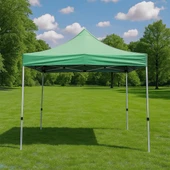 YekOutdoor 3x3 Otomatik Gazebo | Çardak | Gölgelik | Bahçe Kamelyası – Asorti Renk - 9