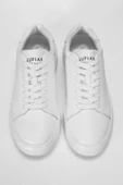 Lufian Tommy Beyaz Erkek Deri Sneaker thumbnail 4