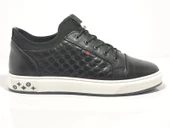 Voyager 6424-1 Siyah Erkek Günlük Deri Casual Ayakkabı thumbnail 2