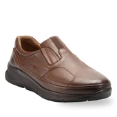 Forelli FOR-HALLUKS 45109-G Kahve Erkek Günlük Deri Comfort Ayakkabı - 1