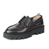 Tetri K512 Ortega Model Hakiki Deri El Yapımı Erkek Kahverengi Casual Ayakkabı - 1