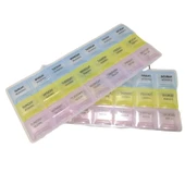 Vd-42 Organizer 21 Gözlü Renkli Saklama Kabı  (Haftalık) - 1