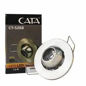 CATA 1,5W GÜNIŞIĞI HAREKETLİ YILDIZ SPOT (SATİN KASA) - 1