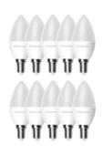 Panasonic 4,9W (40W) Led Mum Ampul Günışığı - 4000K E14 10 Adet - 1