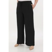 Viscose Büyük Beden Pantalon - 1