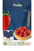 Fruita Bütün Çilek - Dondurularak Kurutulmuş Meyve 15 gr 3lü Paket Sağlıklı Atıştırmalık Freeze Dried thumbnail 1