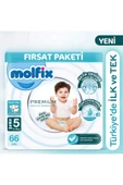 Molfix Premium Ultra Fırsat Paketi 5 Beden 66 Adet - 1