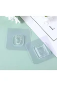 Mucit Home 2'li Set Geçmeli Klips Eşya Sabitleme Askısı Tablo Ayna Resim Sabitleme Aparatı - 2
