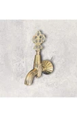 İSAOĞLU YAPI Antik Gold Osmanlı Kurna Musluğu Eskitme Hamam Musluğu Altın Hamam Musluğu - 1