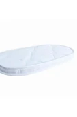 ZG Yatak ZG 50x90x10 havlu kumaş oval beşik yatagı - 1