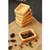 Mucit Home Bambu 6 lı Mini Kase - Çerezlik - Reçellik - Lokumluk thumbnail 2
