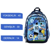 Muggle 2 Bölmeli Best Game Okul Sırt Çantası + Beslenme Çantası - 5