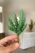 YAPAY ÇİÇEKÇİNİZ Gerçek Dokulu Yapay Kaktüs Sukulent - 1