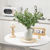 YAPAY ÇİÇEKÇİNİZ Yapay Zeytin Dalı Dekoratif 95 cm 6 Zeytinli thumbnail 10